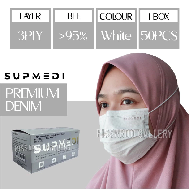 แมสฮีญาบกันฝุ่น Pm 2.5 ทางการแพทย์ แมสฮีญาบ สายไขว้กัน คล้องไปที่ผมได้เลย ไม่ต้องรัดหู • ผู้ไม่ถนัดคล้องหู