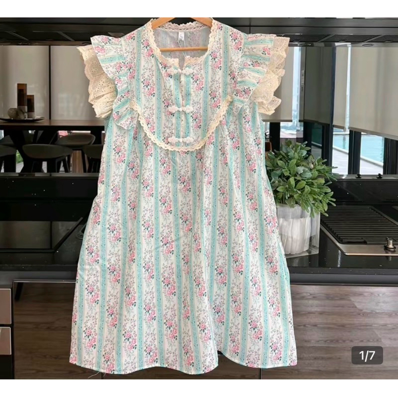 user เดรส Lolita เดรสแขนกุด คอจีน