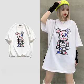 Co.mini เสื้อยืดโอเวอร์ไซร์ ชายหญิง สกีนอย่างดี ราคาหลักสิบ ES12