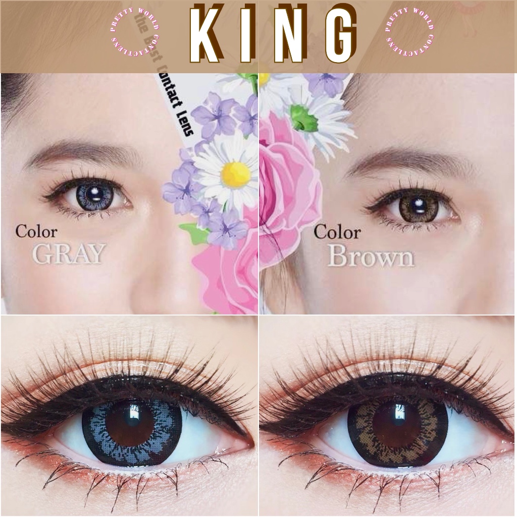 King สายตาปกติ ถึง -7.50 บิ๊กอาย ตาโต Pretty doll