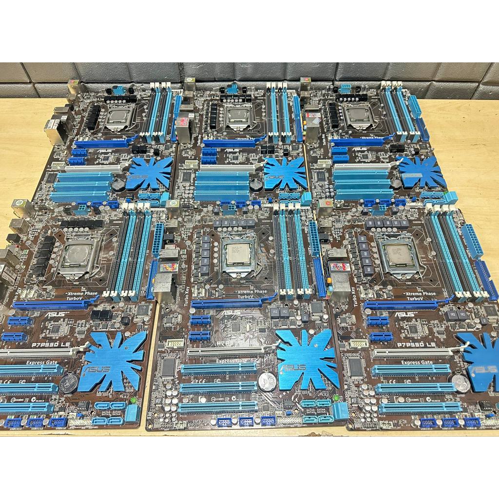 ชุดi7-860/i5-760/i5-650+เมนบอร์ด ASUS P7P55D LE INTEL LGA1156 ไช้งานปกติ มือ2