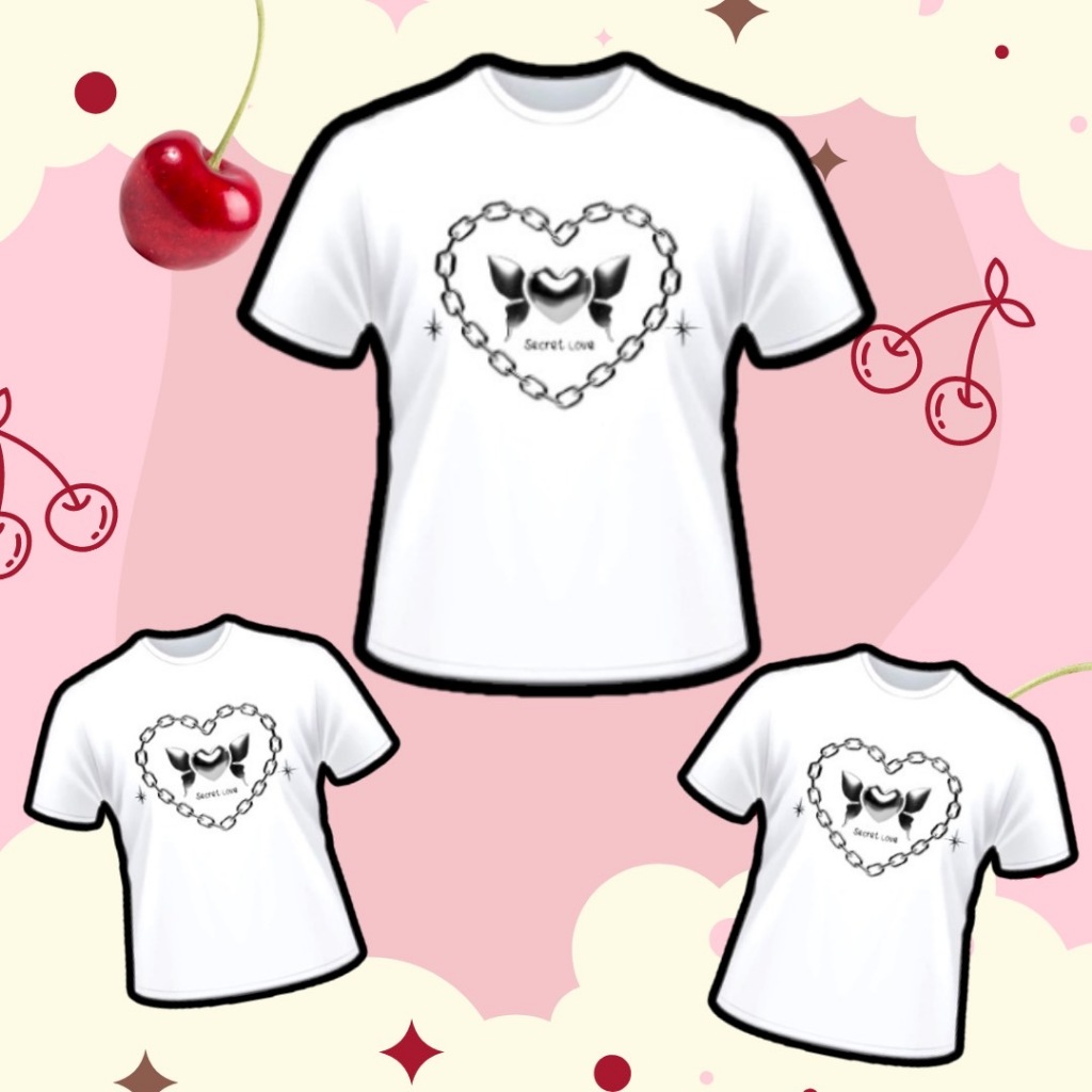 เสื้อสกรีนsecret love