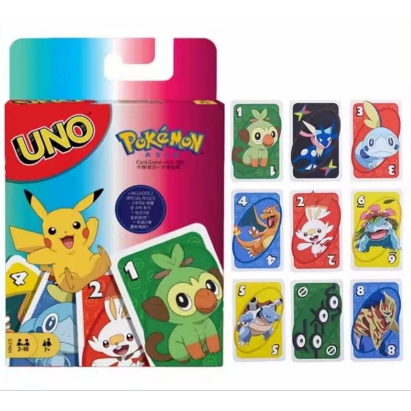 *ราคาถูกที่สุด✨UNO Pokemon card game พร้อมส่งในไทย