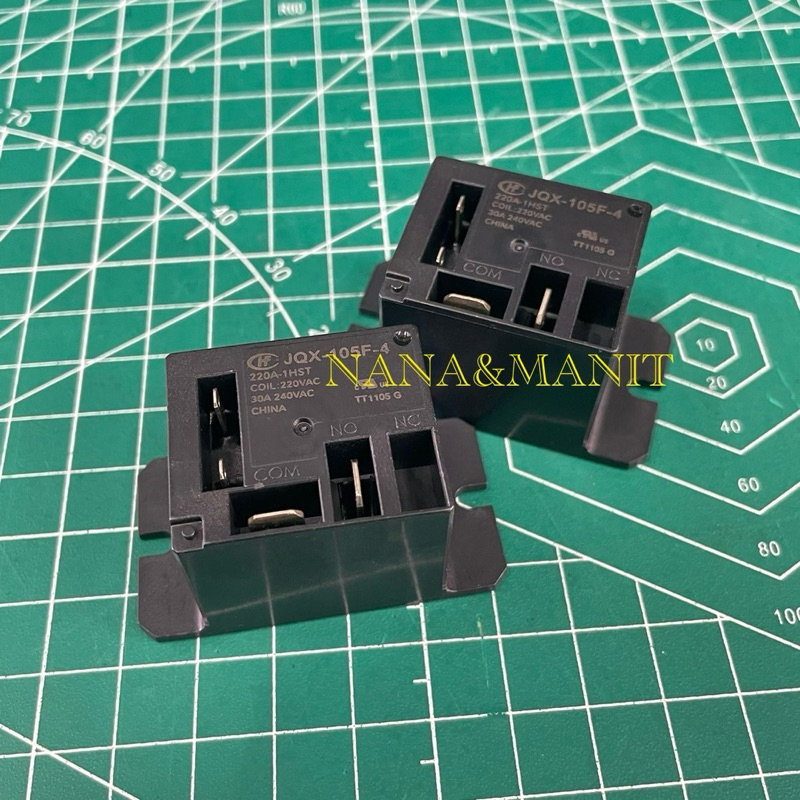JQX-105F-4 รีเรย์ ไฟ 220VAC 1NO/1NC พร้อมส่ง