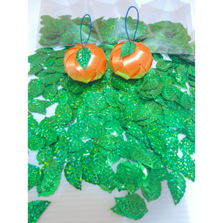 ใบส้ม เลื่อมใบส้ม ใบเมเปิ้ล ใบมังคุด เหรียญโปรทาน แพ็ค 100ชิ…