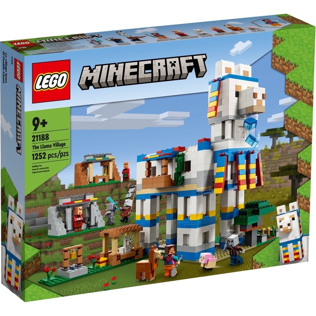 Lego Minecraft The Llama Village 21188