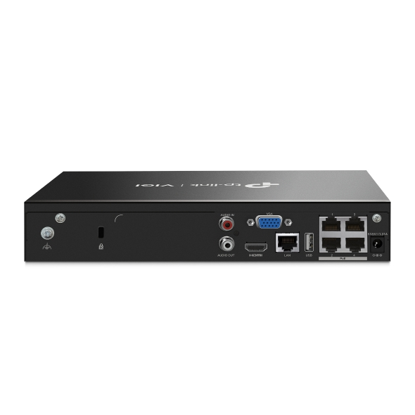 TP-LINK (VIGI-NVR1004H-4P) VIGI 4 Channel PoE+ Network Video Recorder