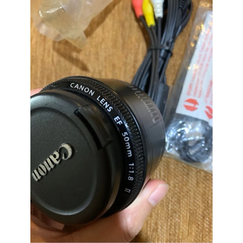 เลนส์กล้อง Canon  EF50 mm/f1.8 มือสองสภาพดี