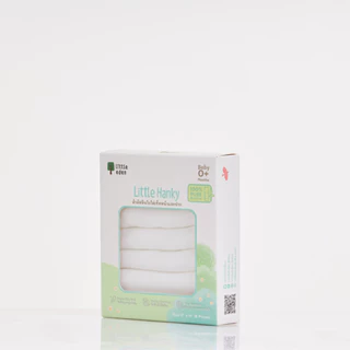 Little Eden - ผ้าอ้อมเช็ดหน้าใยไผ่ 100% (สีพื้น)11X11 นิ้ว
