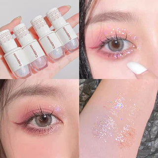 NO.CP53 พร้อมส่ง อายแชโดว์ไฮไลท์ เนื้อลิขวิด แต่งกลิตเตอร์ ประกายมุก รูปหมี