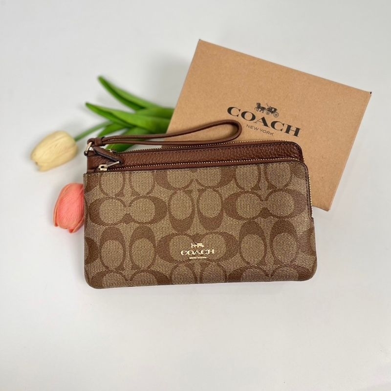 คล้องมือ COACH 2 ซิป L ( 2 zip L)