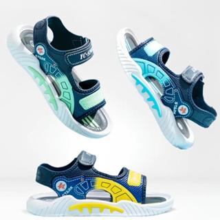 รองเท้าแตะเด็ก 2024 ฤดูร้อนใหม่เปิดนิ้วเท้านุ่มแต่เพียงผู้เด…