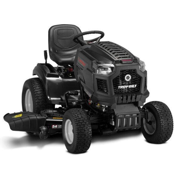 TROY-BILT Super Bronco 54GT รถตัดหญ้านั่งขับ 26HP สตาร์ทไฟฟ้า 3 ใบมีด ระดับการตัด 12 ระดับ รถตัดหญ้า