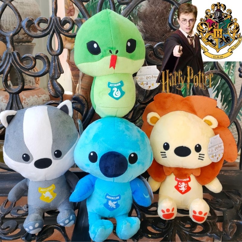 ตุ๊กตา ขนาด 8 นิ้ว จากเรื่องแฮรี่พอตเตอร์1.หมีแบดเจอร์ ฮัฟเฟิลพัฟ2.สิงโต กริฟฟินดอร์3.นก เรเวนคลอ4.งู สลิธีริน