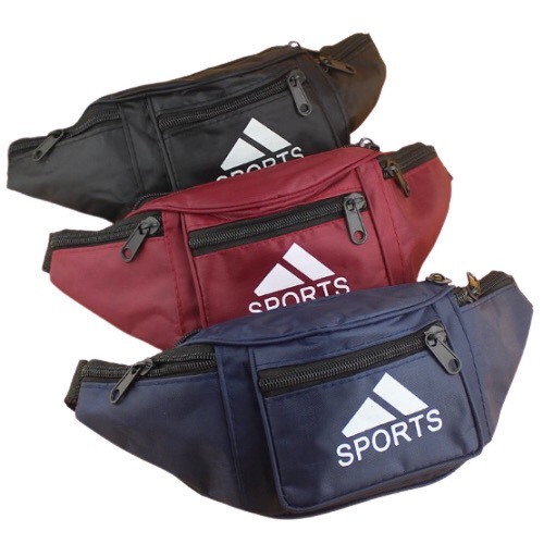 กระเป๋าคาดเอว คาดอก4ชิป แบบแฟชั่น ทรงSPORTS