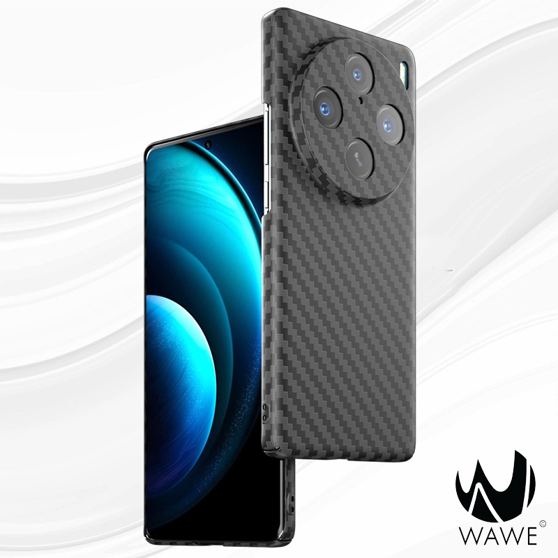 เคส Vivo X200 / X200 Pro / X200 Pro Mini ลาย Kevlar วัสดุ PC เกรดพรีเมี่ยม พร้อมกันรอยกระจกเลนส์กล้องหลัง
