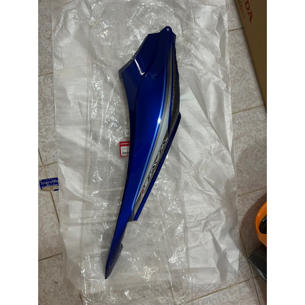 ฝาครอบข้างตัวถัง ซ้าย+ ขวา รถสี น้ำเงิน เทา WAVE 110i ปี 2021 อะไหล่แท้ 64600-K2J-T40ZC 64650-K2J-T40ZC