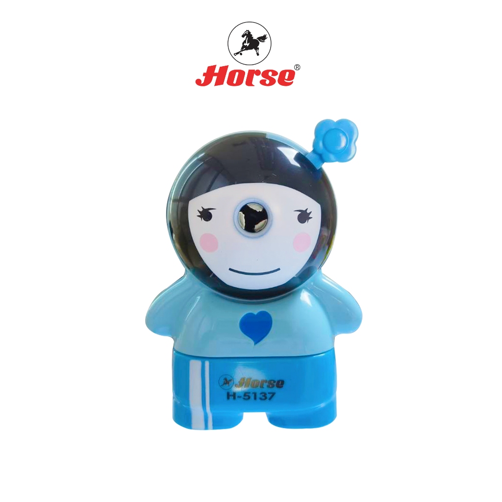 Horse (ตราม้า) เครื่องเหลา ดินสอ รูปการ์ตูน H-5137 จำนวน 1 ตัว