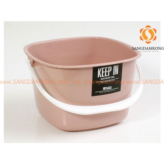 ถังน้ำเหลี่ยม 5,500 มล. ขนาด 24x24x16ซม. RW0969