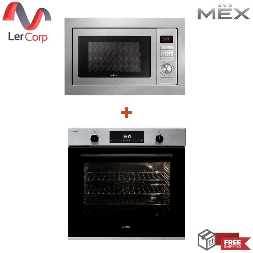 (Mex) เตาอบไฟฟ้ามัลติฟังก์ชั่น Steam Base รุ่น VRM9752X + เตาอบไมโครเวฟ รุ่น MM625BX