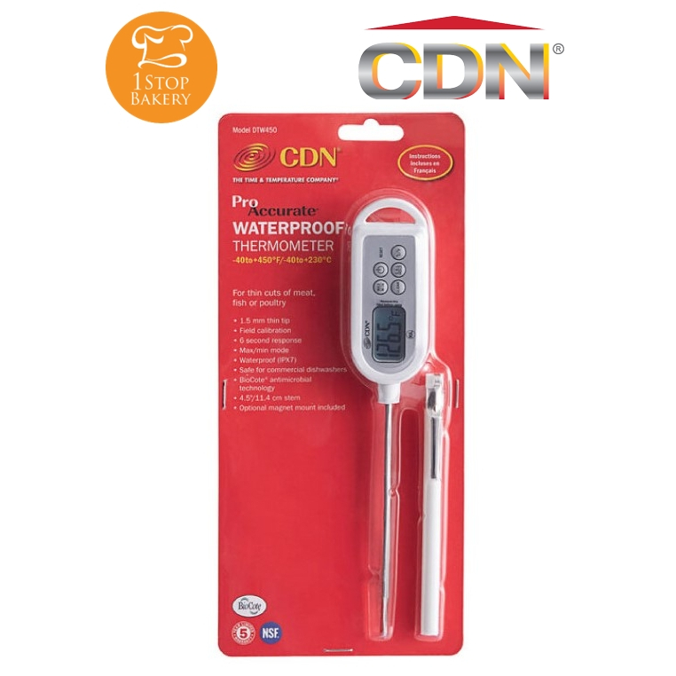 CDN-USA DTW450 Proaccurate Waterproof Thermometer / เครื่องวัดอุณหภูมิ