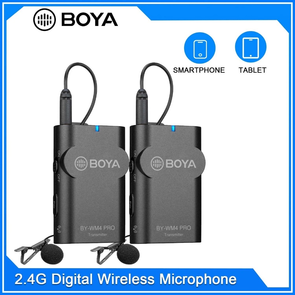 BOYA BY-WM4 Proไมค์ไร้สาย BOYA (Wireless Microphone)