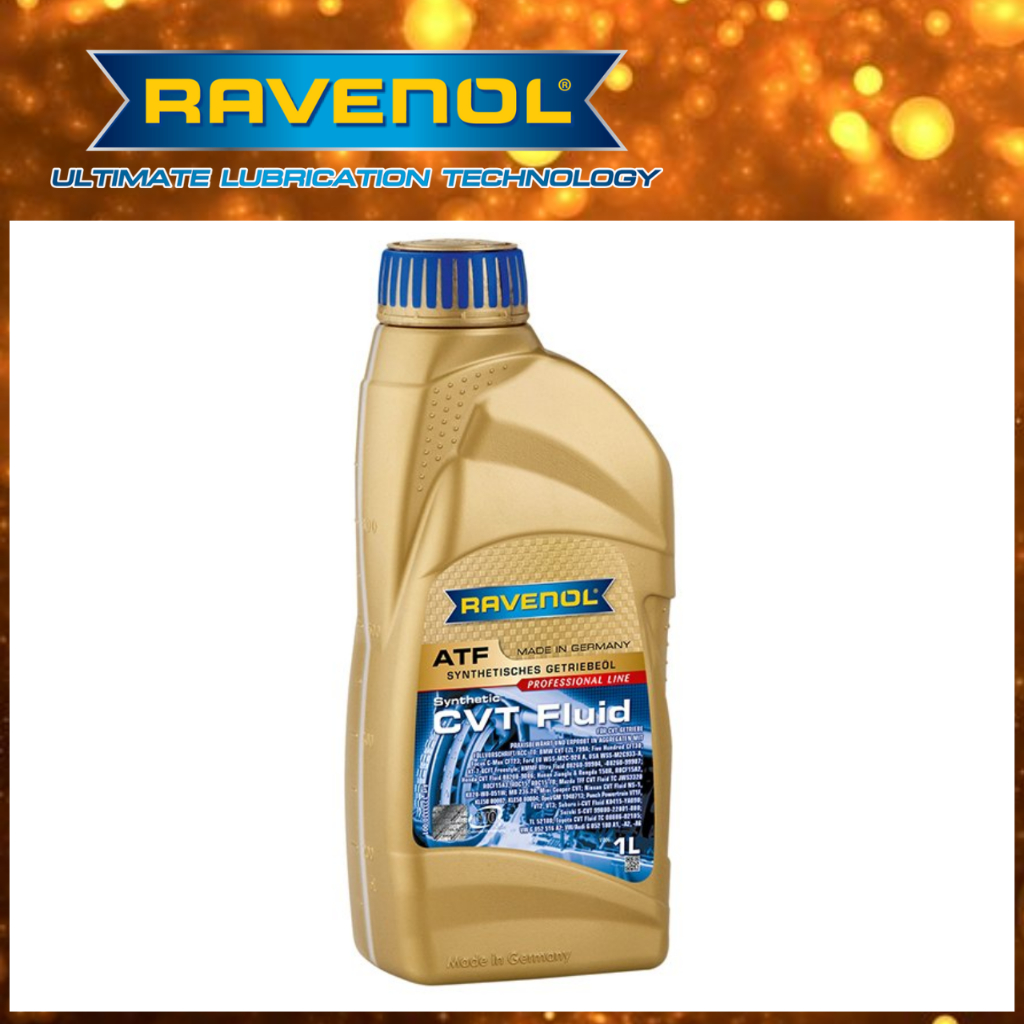 ⚡รับประกันของแท้⚡ผลิตภัณฑ์น้ำมันเกียร์ RAVENOL CVT Fluid น้ำมันเกียร์อัตโนมัติ สังเคราะห์แท้100% Fully Synthetic คุณภาพส