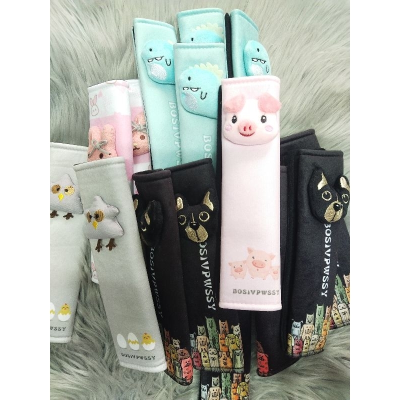 (จำนวน1ชิ้น) ขายโล๊ะ สินค้ามีตำหนิ ราคาถูก ที่หุ้มเข็มขัดนิรภัย