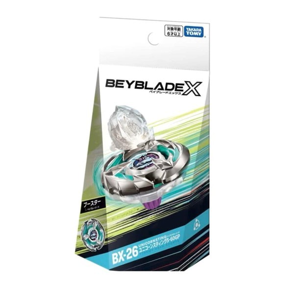 (ไลฟ์สด ราคาพิเศษ) Beyblade X BX-26 Unicorn Sting 5-60GP เบย์เบลด