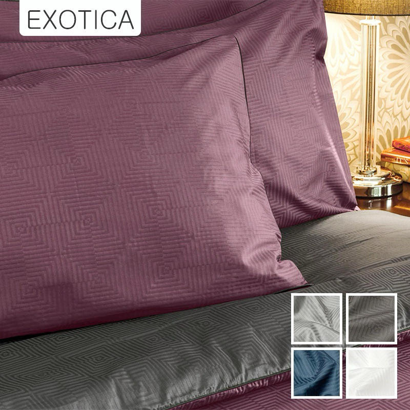 EXOTICA ปลอกหมอน (19” x 29”) / ปลอกหมอนข้าง (14” x 44”) ลาย Neotopia