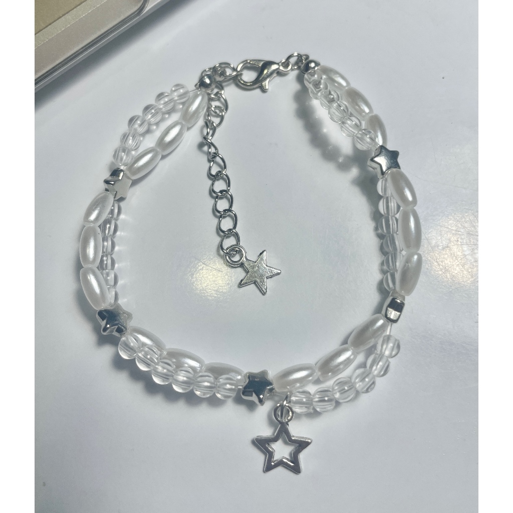Pearl bracelet 3000%✧ ˚.