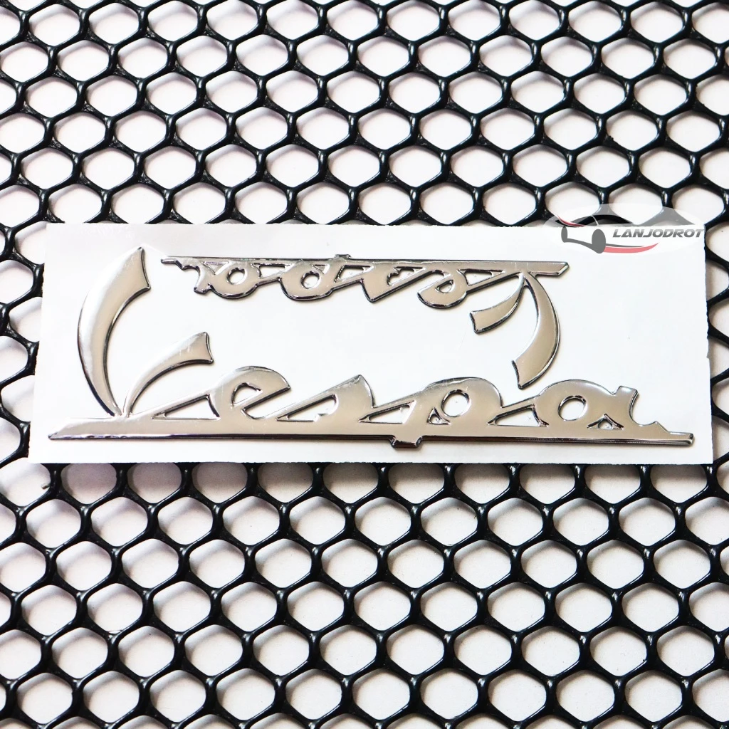 1 คู่ sticker ตัวนูน Vespa สติ๊กเกอร์ เวสป้า แต่งรถ สำหรับ VESPA