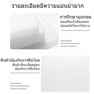 เขียงพลาสติก PEเขียงแอนตี้แบคทีเรีย เขียงทรงสีเหลี่ยม มีที่แขวน มี 3 ขนาด หั่นผักผลไม้