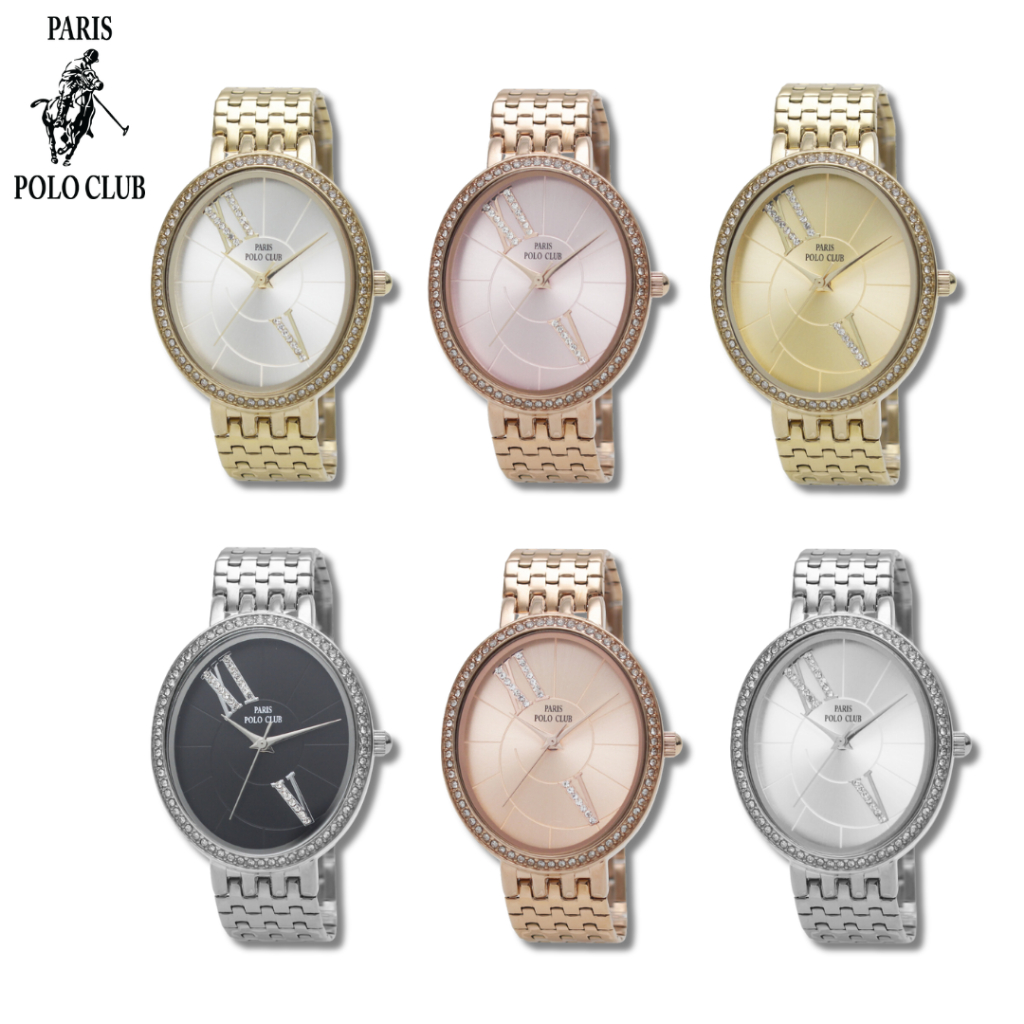 Paris Polo Club นาฬิกาข้อมือผู้หญิง รุ่น PPC-230307