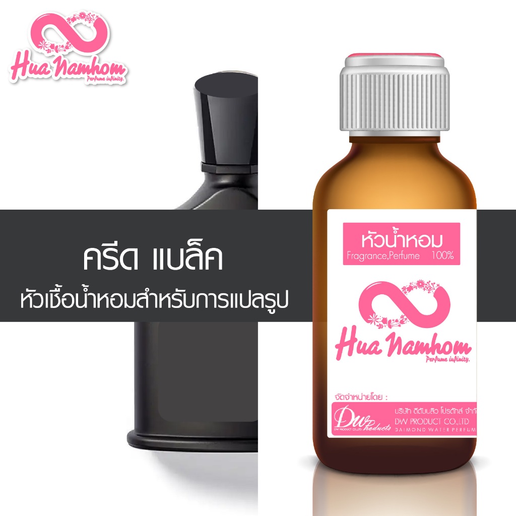 หัวน้ำหอมกลิ่นโคลน ครีด แบล็ค