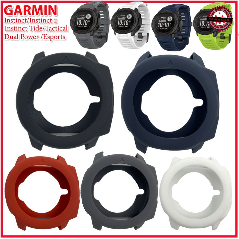 อะไหล่นาฬิกาการ์มิน Garmin Watch  Garmin Instinct/Instinct 2 เคสTPUหุ้มนาฬิกาการ์มิน กระจกกันรอย ฟิล