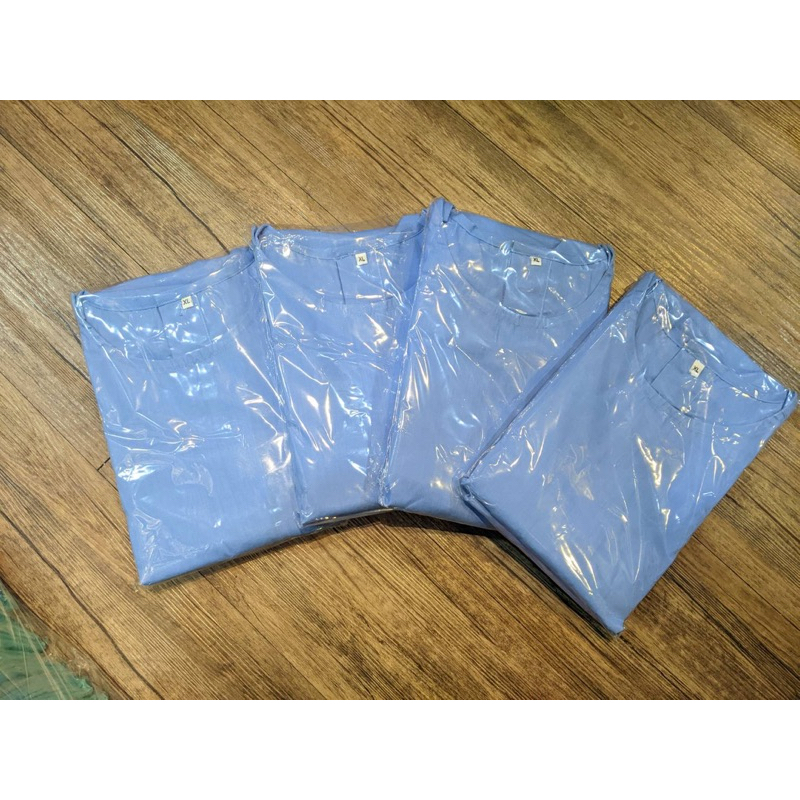 ชุดผู้ป่วย ชุดคนไข้ (กระดุมหลัง)