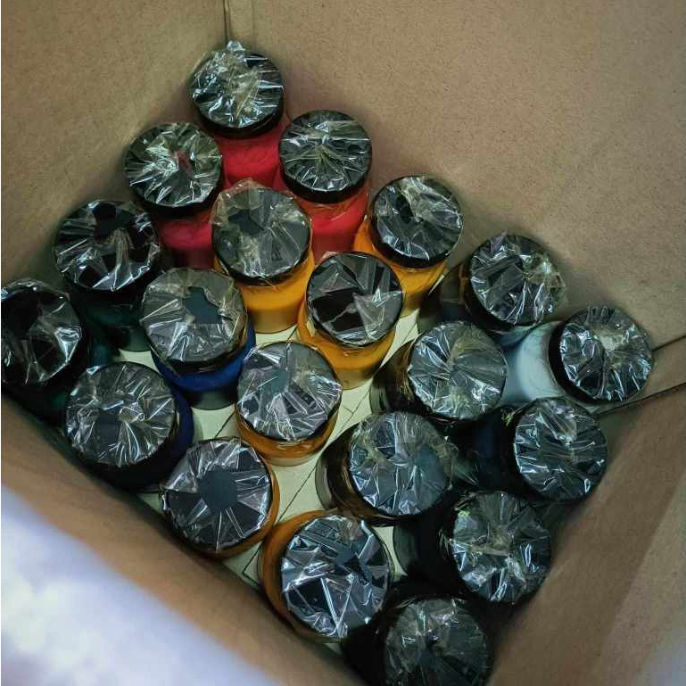 แม่สี สีสะท้อนแสง สีพิเศษ หัวแม่สีเข้มข้น สีสะท้อนแสง สำหรับทำกบยางโดยเฉพาะ