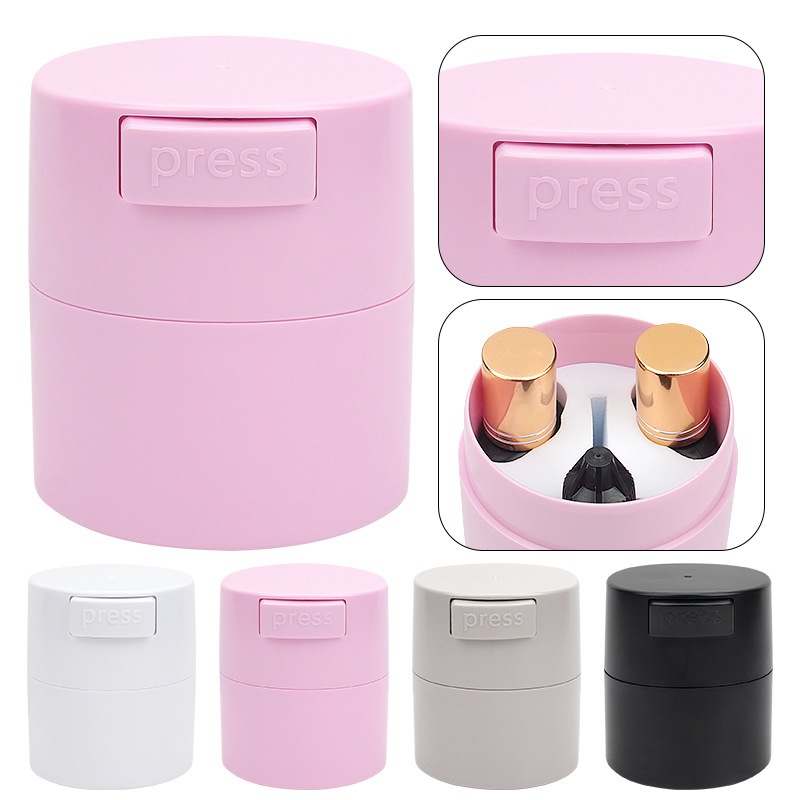 กระปุกเก็บกาวต่อขนตา Eyelash Storage Box กระปุกสูญญากาศ ถังเก็บกาว กระปุกสูญญากาศ กล่องใส่กาวต่อขนตา