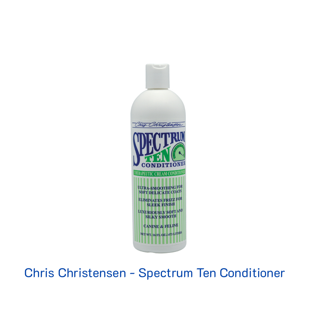 Chris Christensen - ครีมนวดเส้นขนสัตว์เลี้ยง สเป็กตรัมเท็น เหมาะสำหรับสายพันธุ์ขนยาว Spectrum Ten Conditioner