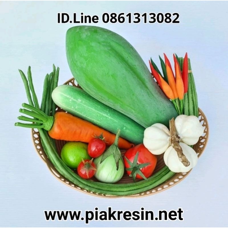 โมเดล ชุดส้มตำ ชุดเล็ก พร้อมตะกร้า ราคาชุดละ 859 บาท