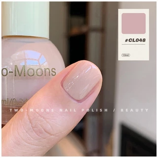 🌈ส่งจากไทย Two moons สีทาเล็บกึ่งเจลสไตล์เกาหลี ทาเองได้ ไม่ต้องใช้เครื่องอบ สีสวยเหมือนไปทำที่ร้าน