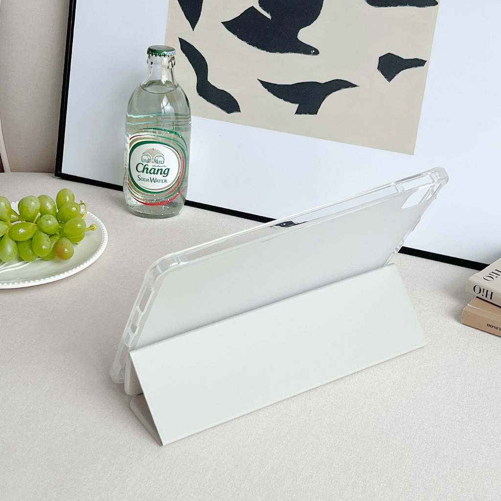 🌻24 ชั่วโมง🌻เคสป้องกัน iPad ผีเสื้อวาดดินสอ Gen9 Air5 10.9 พร้อมถาดใส่ปากกา Pro11 gen11 Air4 AIR6 - รูปที่ 4