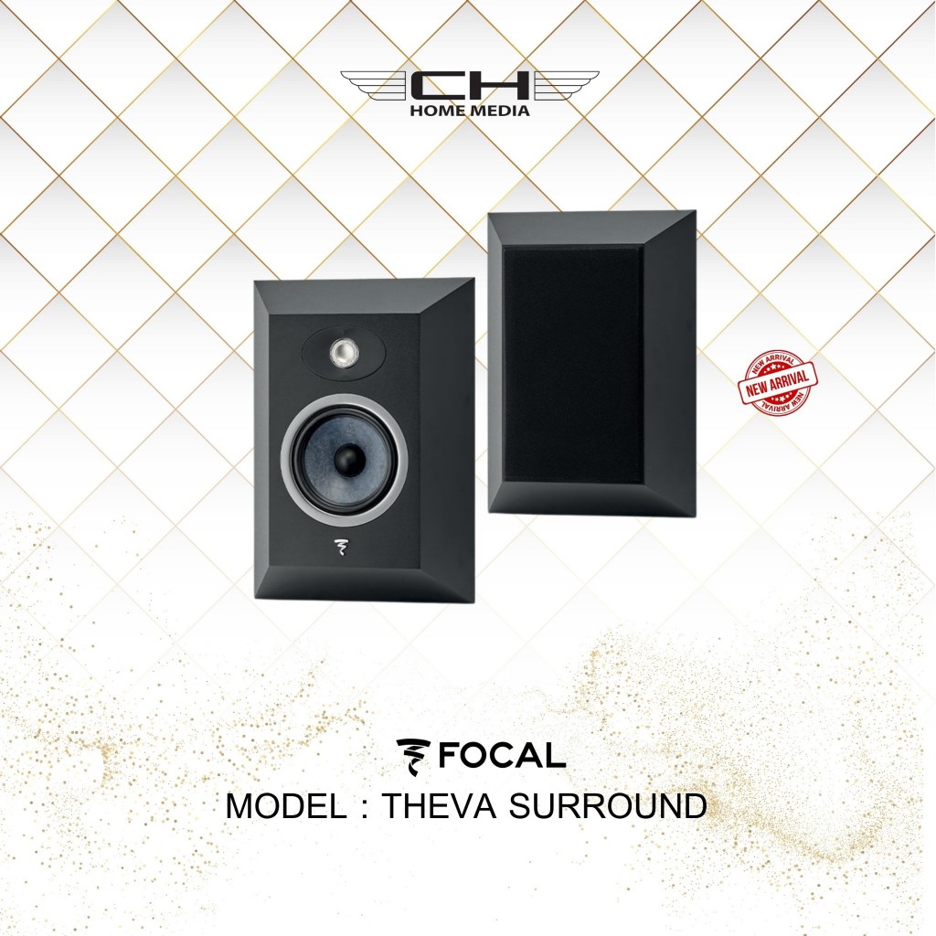 FOCAL THEVA Surround Wall-Mount Speaker ลำโพงติดผนังระบบโฮมเธียเตอร์ ผลิตจากประเทศฝรั่งเศส