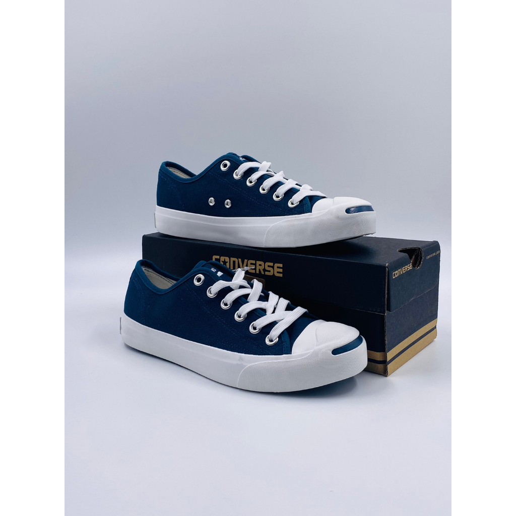 รองเท้า Converse Jack สีกรม ผ้าใบทรงฮิต เหมาะกับทุกโอกาส พร้อมส่งจากไทย - รูปที่ 5
