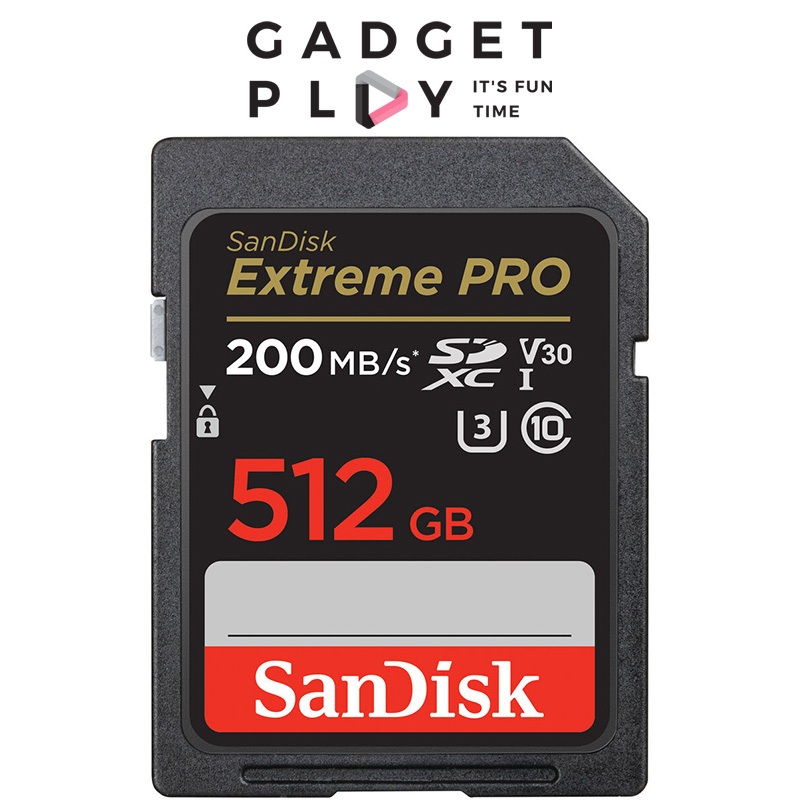 [กรุงเทพฯ ด่วน 1 ชั่วโมง] Sandisk SD Card Extreme Pro (V30) 512GB