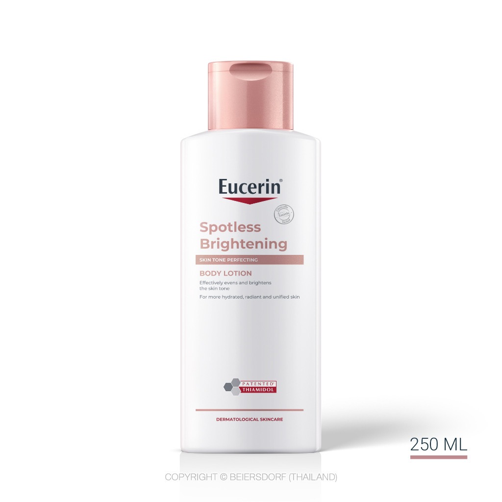 Exp.2027 (250 มล) Eucerin SPOTLESS BRIGHTENING SKIN TONE PERFECTING BODY LOTION