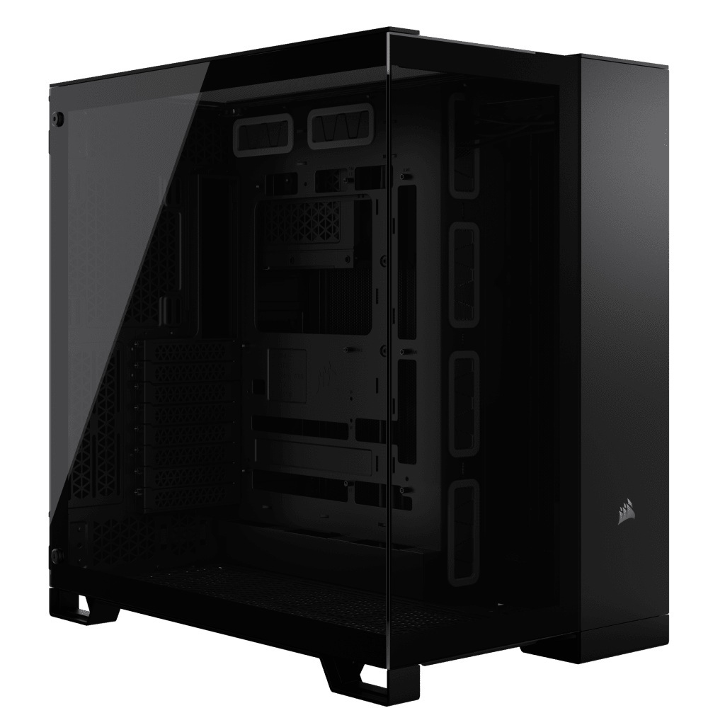 Corsair 6500X Mid-Tower Dual Chamber PC Case - Black(CC-9011257-WW)