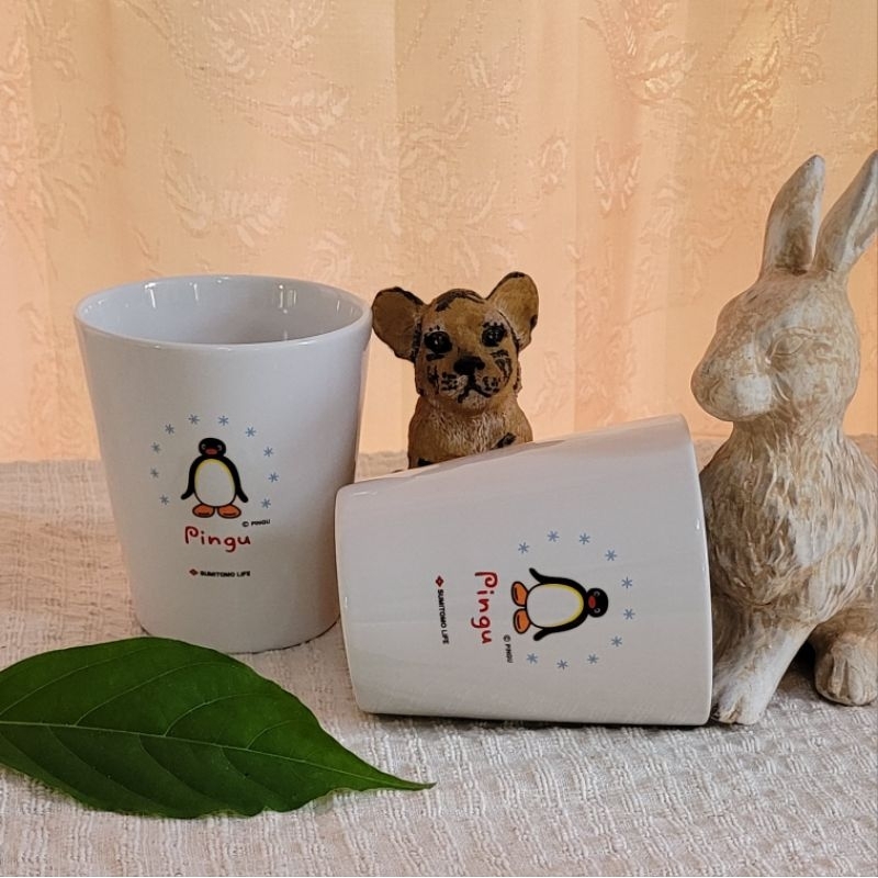 แก้วเซรามิกญี่ปุ่นลายpingu ของใหม่ ราคาถูก รูปที่ 4