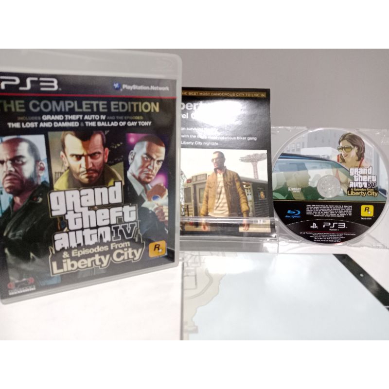 แผ่นเกมส์ Ps3 - GTA IV : Episodes From Liberty City (The Complete Edition) (Playstation 3) (อังกฤษ)